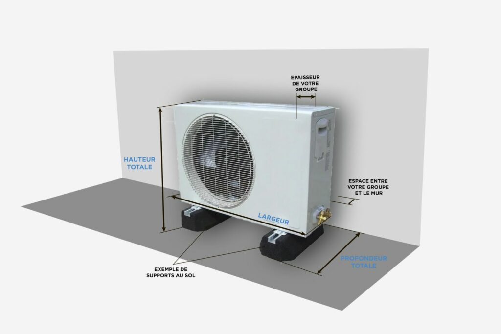 Trouvez la taille de votre cache clim Trouvez la taille de votre cache clim