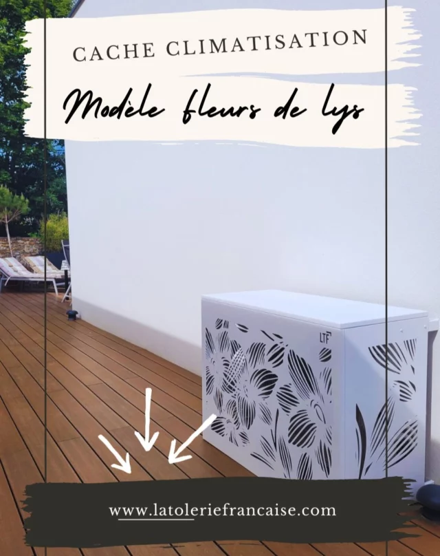 ⚜️ Cache Climatisation Fleurs de Lys – Le charme à la française
Apportez une touche de raffinement à votre extérieur avec le modèle Fleurs de Lys.
Son motif emblématique évoque l’élégance du patrimoine français, tout en masquant efficacement votre unité extérieure.

✨ Design ajouré "Fleurs de Lys" – Idéal pour les façades traditionnelles ou les ambiances chics
🛠️ Installation facile – Pose rapide sans travaux lourds
🎨 5 tailles, 5 couleurs – Parfaitement compatible avec toutes les marques de climatisation
💎 Aluminium haute qualité – Résistant aux intempéries, durable dans le temps
🇫🇷 Fabriqué en France – Artisanat et excellence locale

➡️ Transformez votre climatisation en un véritable élément décoratif de caractère.

📦 Stock disponible – Livraison rapide !
🛒 Commandez votre cache Fleurs de Lys sur notre boutique www.latoleriefrancaise.com
#CacheClimatisation #FleursDeLys #latôleriefrançaise #DécorationExtérieure #designfrancais #maisonélégante #façadechic #aluminiumdesign #madeinfrance🇫🇷 #ProduitFrançais #climatisation #cacheclim #cacheclimextérieurdesign